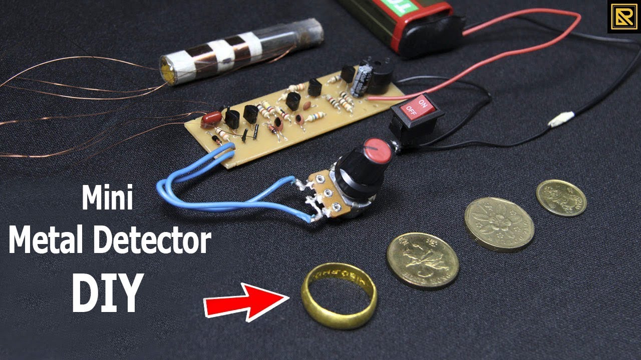 Pinpointer Metal Detector Circuit