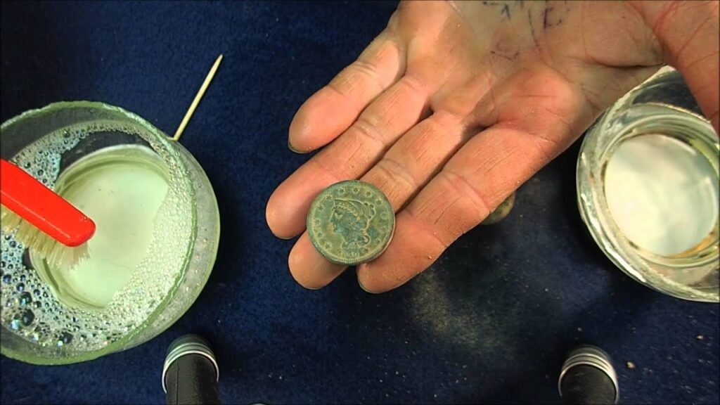 How to Clean Metal Detecting Finds